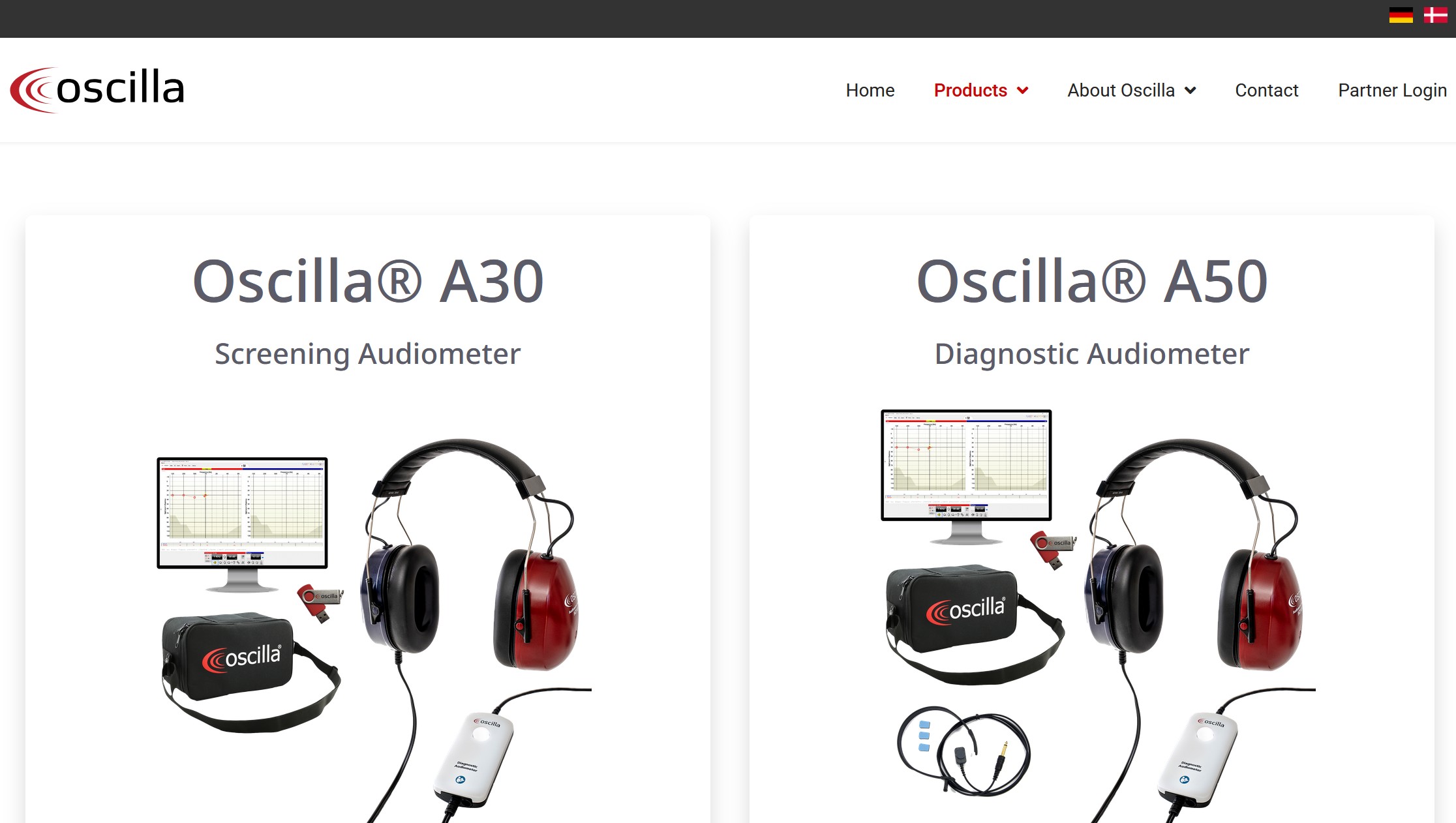 Oscilla.com - ein Unternehmen unter Beteiligung der Voss Medizintechnik