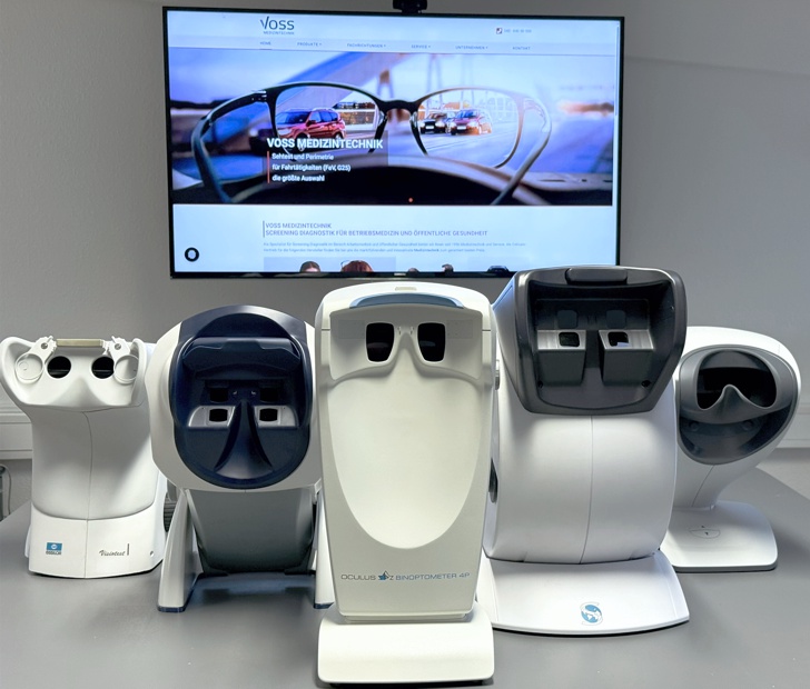 Binoptometer 4P, Vistec Optovist II, Steroeoptical, Visiolite 4k, Essilor Visiotest K2